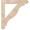 Ekena Millwork Funston Arts & Crafts Smooth Bracket, Douglas Fir, 5 1/2"W x 44"D x 48"H BKT06X44X48FST03SDF - alternate 2